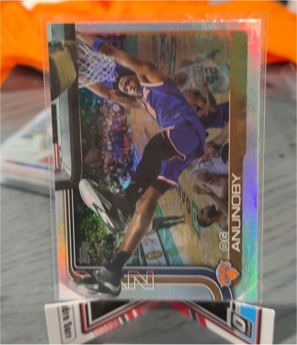 2025-26 Topps Flagship #15 OG Anunoby — front
