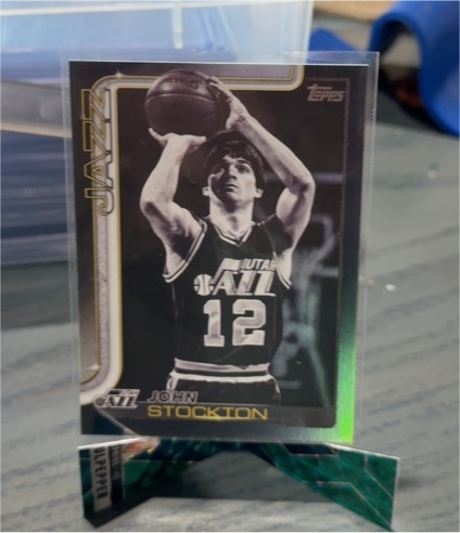 2025-26 Topps Blackout #264 John Stockton — front