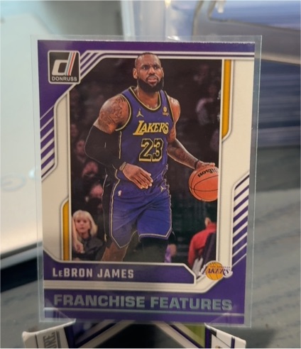 2024-25 Panini Donruss #15 LeBron James Franchise Features — front