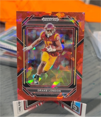 2023 Panini Prizm Draft Picks #34 Drake London — front