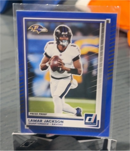 2025 Panini Donruss #102 Lamar Jackson — front