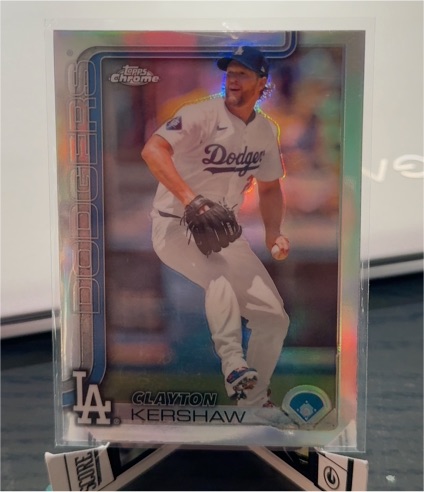 2025 Topps Chrome #88 Clayton Kershaw — front