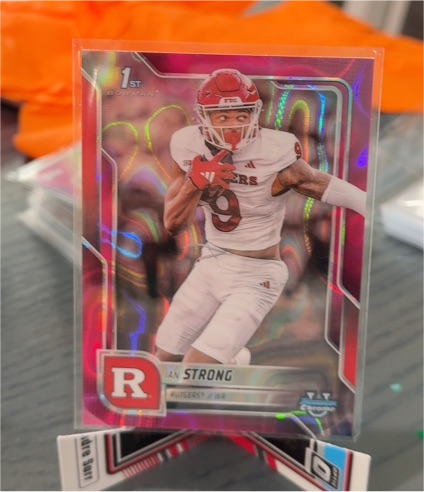 2025 Bowman University Chrome #119 Ian Strong — front