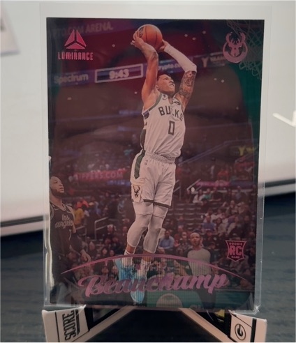 2022-23 Panini Chronicles Luminance #156 MarJon Beauchamp Rookie Milwaukee Bucks — front