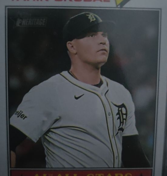 2026 Topps Heritage #281 Tarik Skubal — front