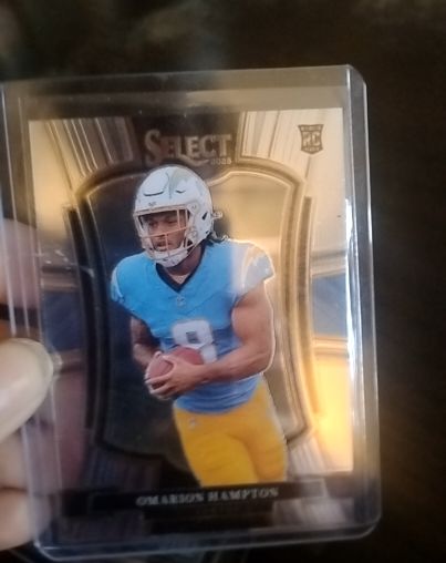 2025 Panini Select Premier Level #102 Omarion Hampton Rookie Card — front