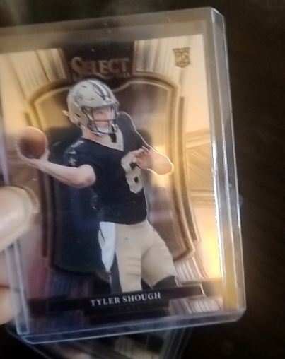 2025 Panini Select #141 Tyler Shough Premier Level Rookie — front