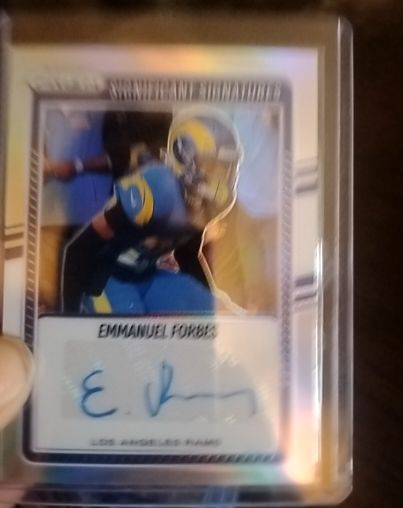 2025 Panini Prizm Significant Signatures #SSI-EFS Emmanuel Forbes — front