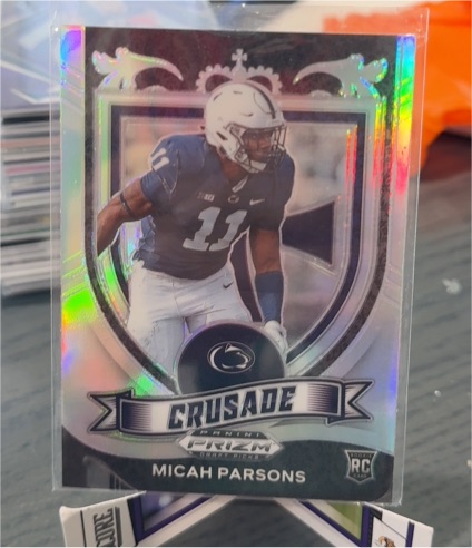 2021 Panini Prizm Draft Picks Crusade #175 Micah Parsons — front
