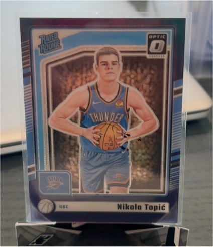 2024-25 Panini Donruss Optic #278 Nikola Topić — front