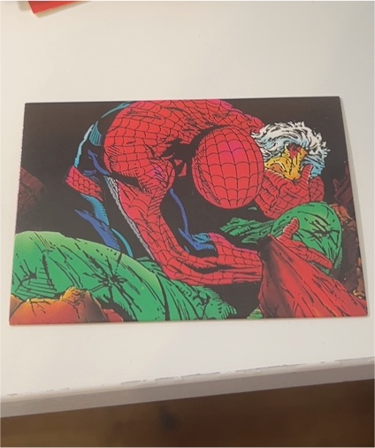 1992 Comic Images Spider-Man II #49 Captain Stacy — front