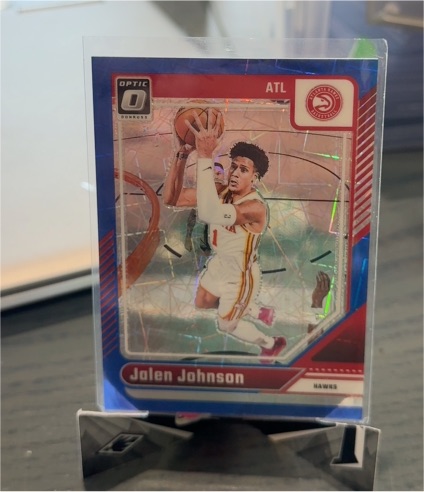 2024-25 Panini Donruss Optic #79 Jalen Johnson — front