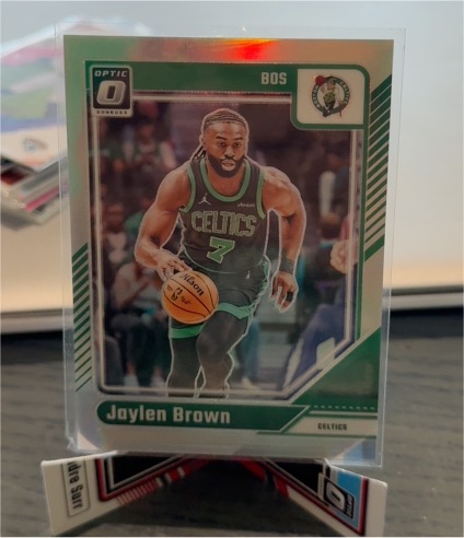 2024-25 Panini Donruss Optic #206 Jaylen Brown — front