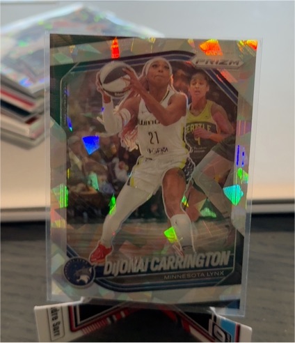 2025 Panini Prizm WNBA #9 Dijonai Carrington — front