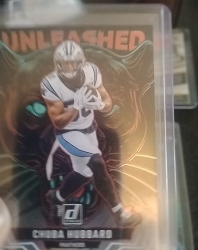 2024 Panini Donruss Unleashed #9 Chuba Hubbard — front
