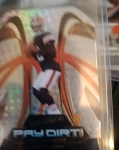 2025 Panini Revolution Pay Dirt! #1 Jaxson Dart New York Giant Football Dye Cut — front