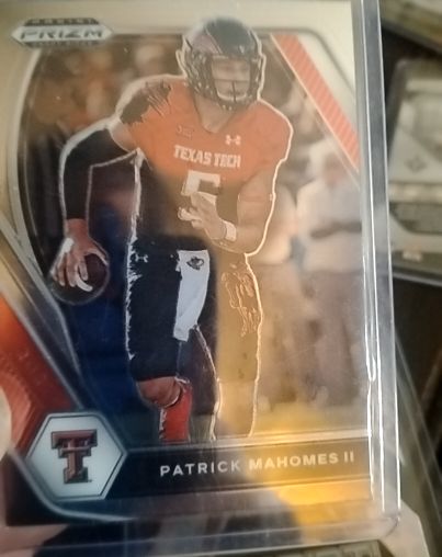 2021 Panini Prizm Draft Picks #7 Patrick Mahomes II Texas Tech Red Raiders — front
