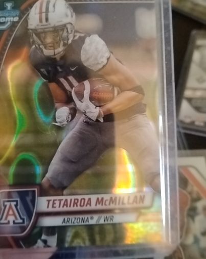 2024 Bowman University Chrome #170 Tetairoa McMillan — front