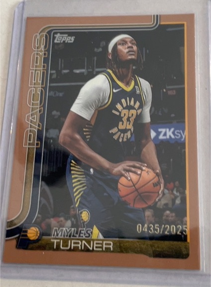 2025-26 Topps #49 Myles Turner — front