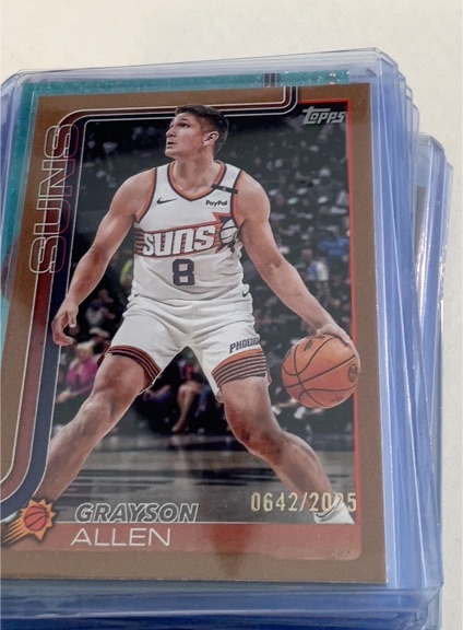 2025-26 Topps #161 Grayson Allen — front