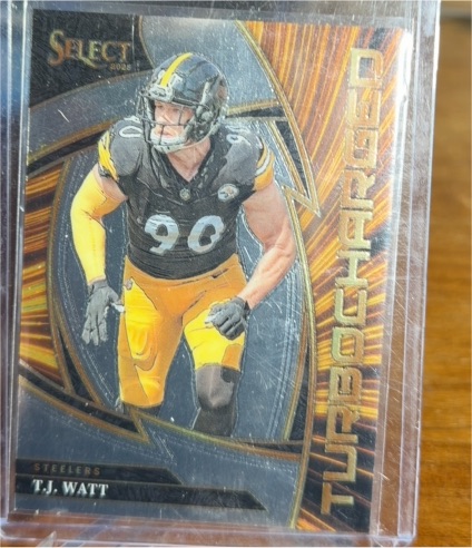 2025 Panini Select #21 T.J. Watt Turbocharged — front