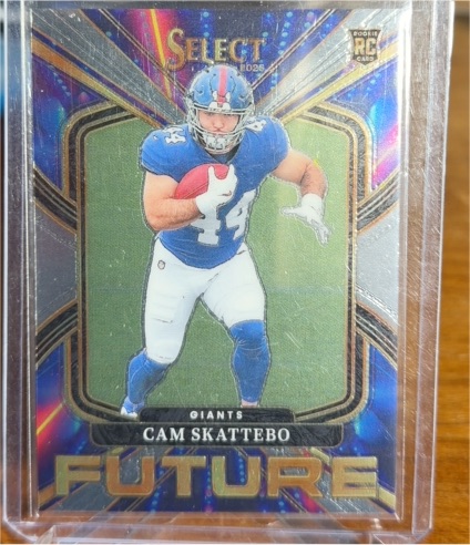 2025 Panini Select #20 Cam Skattebo Future Rookie — front