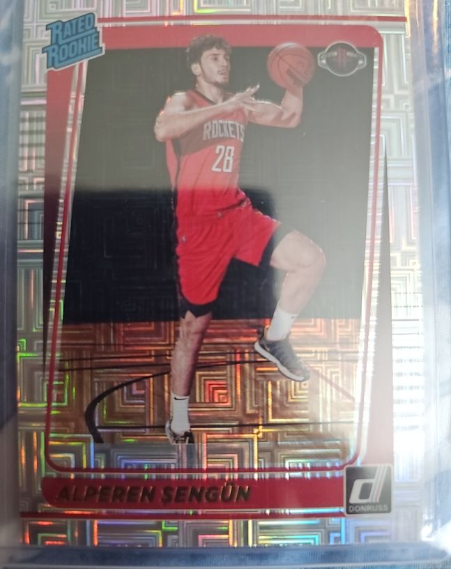 2021-22 Donruss Rated Rookie #219 Alperen Sengun — front