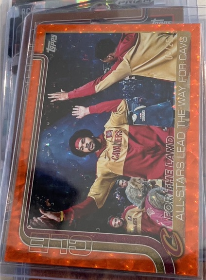 2025-26 Topps #278 For The Land: All-Stars Lead The Way For Cavs — front