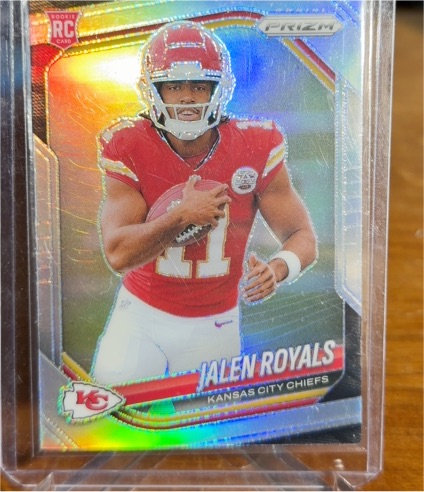 2025 Panini Prizm #341 Jalen Royals — front