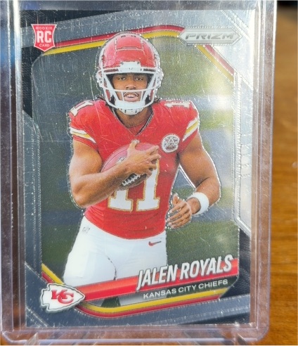 2025 Panini Prizm #341 Jalen Royals — front