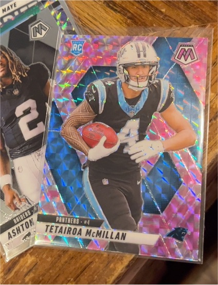 2025 Panini Mosaic #309 Tetairoa McMillan — front