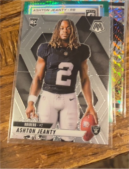 2025 Panini Mosaic #287 Ashton Jeanty — front