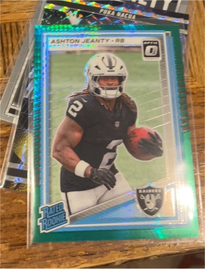 2025 Panini Donruss Optic #202 Ashton Jeanty — front