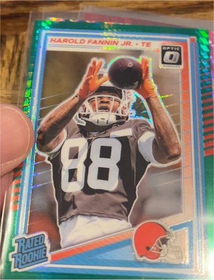 2025 Panini Donruss Optic #284 Harold Fannin Jr. — front