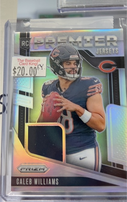 2024 Panini Prizm Premier Jerseys #PJ-CWS Caleb Williams — front
