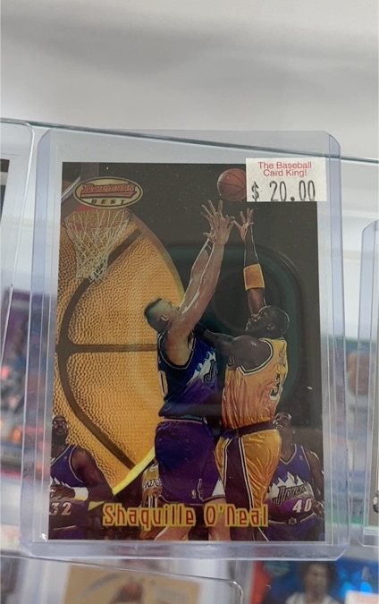 1997-98 Bowman's Best Preview #BBP10 Shaquille O'Neal — front