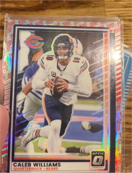 2025 Panini Donruss Optic #8 Caleb Williams — front