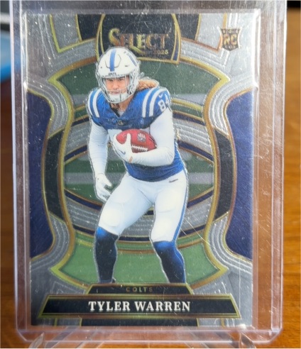 2025 Panini Select Football #33 Tyler Warren — front