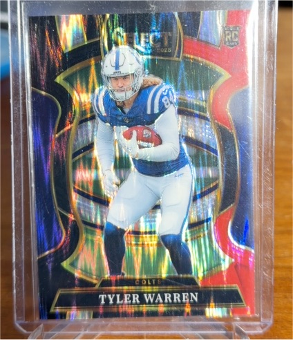 2025 Panini Select #33 Tyler Warren — front