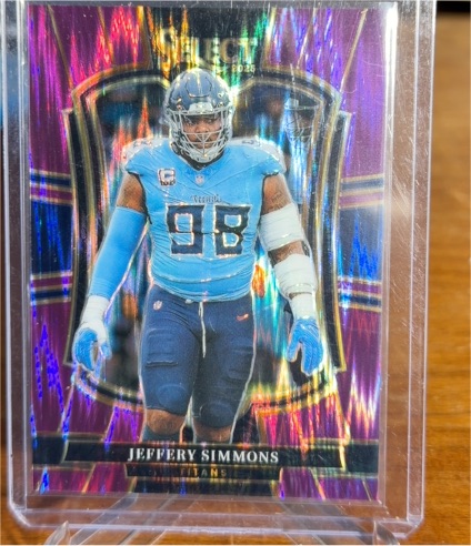 2025 Panini Select Premier Level #125 Jeffery Simmons — front