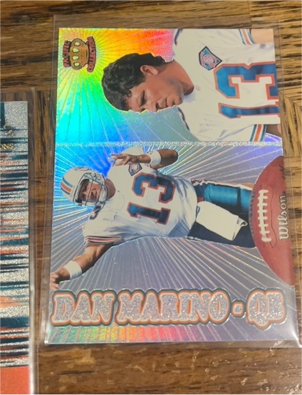 1995 Pacific Prisms #161 Dan Marino — front