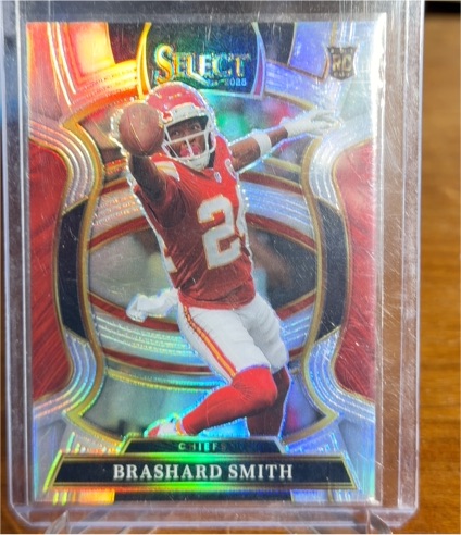 2025 Panini Select #9 Brashard Smith — front