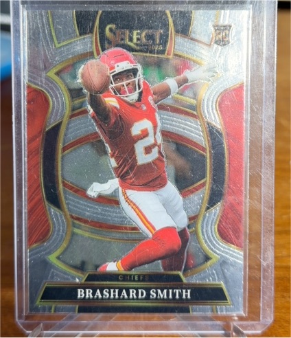 2025 Panini Select #9 Brashard Smith — front