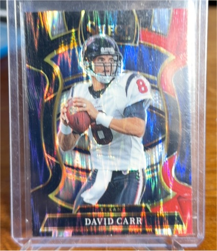 2025 Panini Select #50 David Carr — front