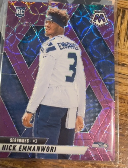 2025 Panini Mosaic #321 Nick Emmanwori — front