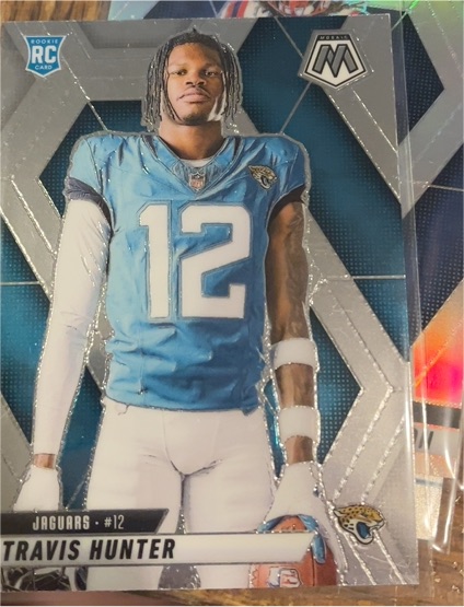 2025 Panini Mosaic #279 Travis Hunter — front