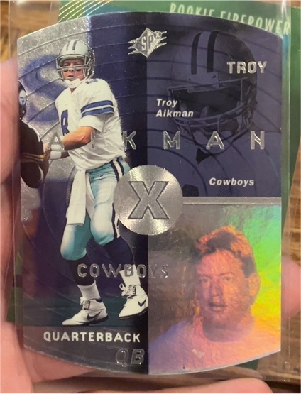 1998 Upper Deck SPx #11 Troy Aikman — front
