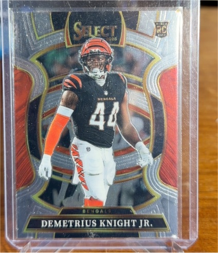 2025 Panini Select #58 Demetrius Knight Jr. — front