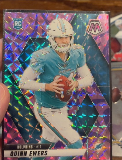 2025 Panini Mosaic #308 Quinn Ewers — front