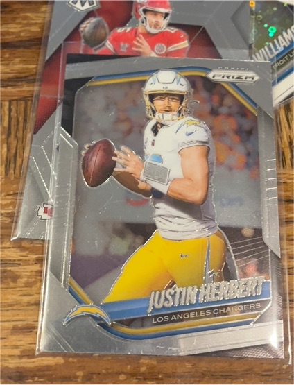 2025 Panini Prizm #215 Justin Herbert — front
